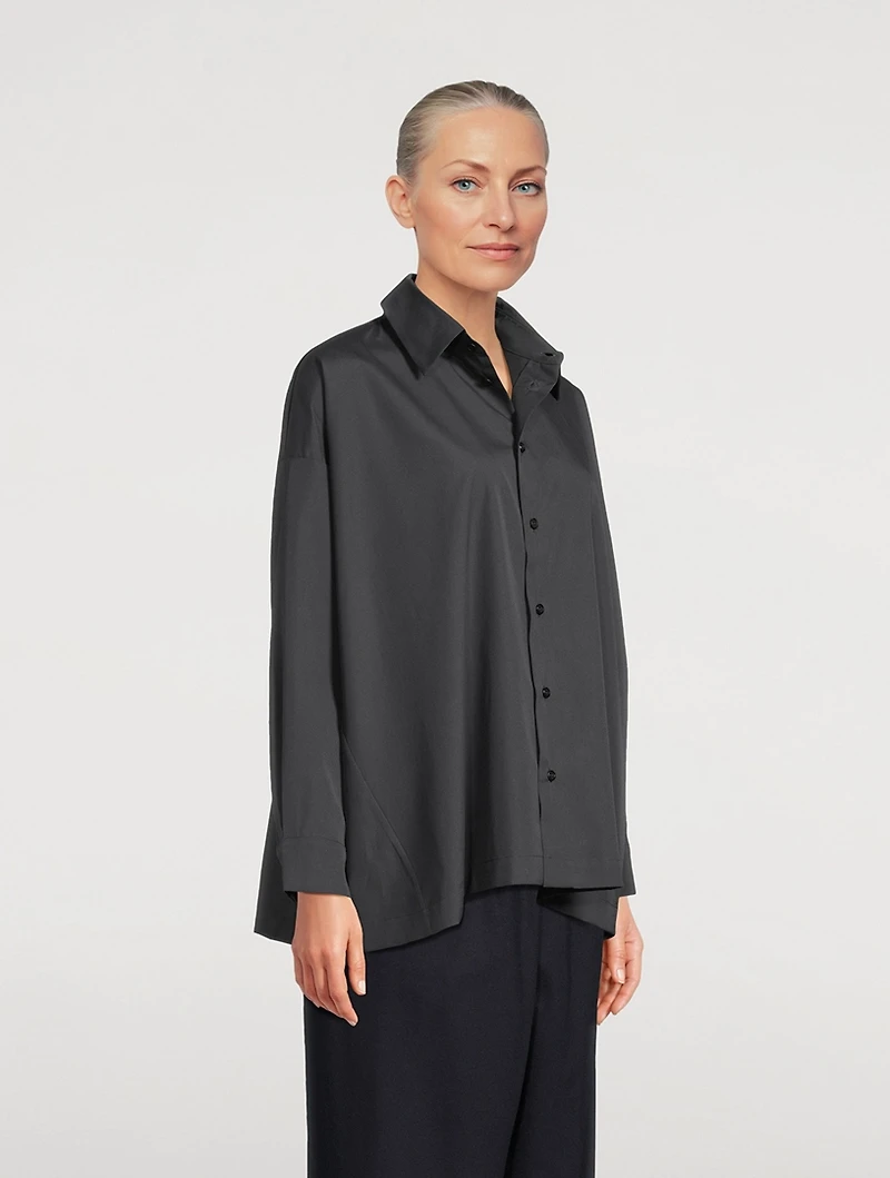Oversized Poplin Shirt
