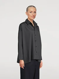 Oversized Poplin Shirt