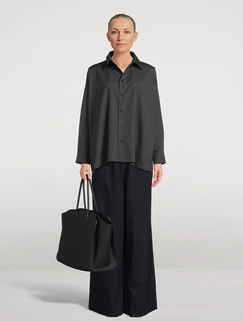 Oversized Poplin Shirt