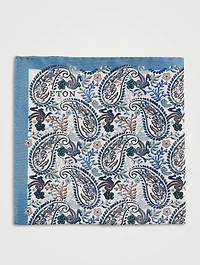 Paisley Silk Pocket Square