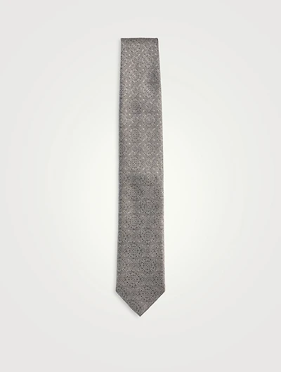 Medallion Silk Tie