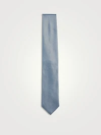 Geometric Silk Tie