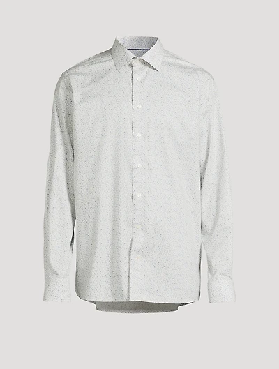 Contemporary Fit Shirt Geometric Print