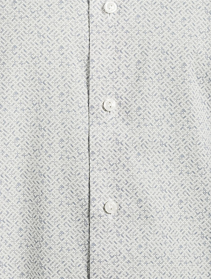 Contemporary Fit Shirt Geometric Print
