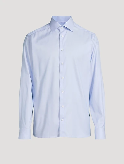 Slim-Fit Textured Elevated Shirt