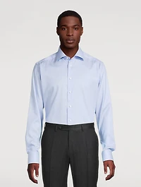 Slim-Fit Textured Elevated Shirt