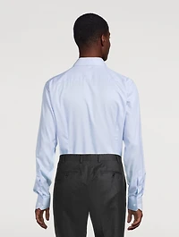 Slim-Fit Textured Elevated Shirt