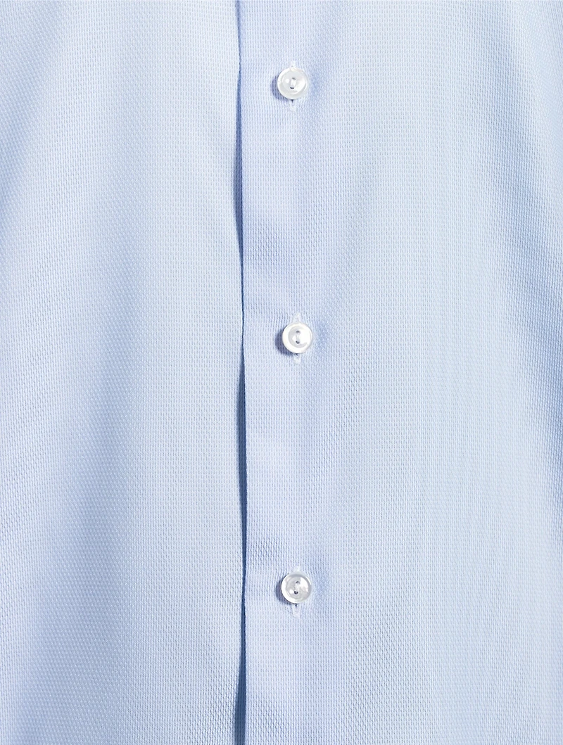 Slim-Fit Textured Elevated Shirt