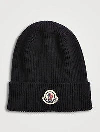Wool Logo Beanie