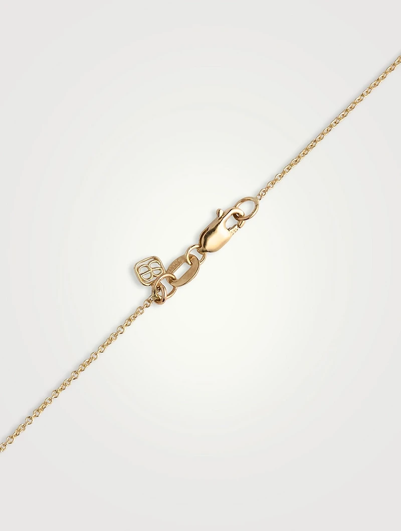 Tiny Baby Star Of David Coin Charm Necklace
