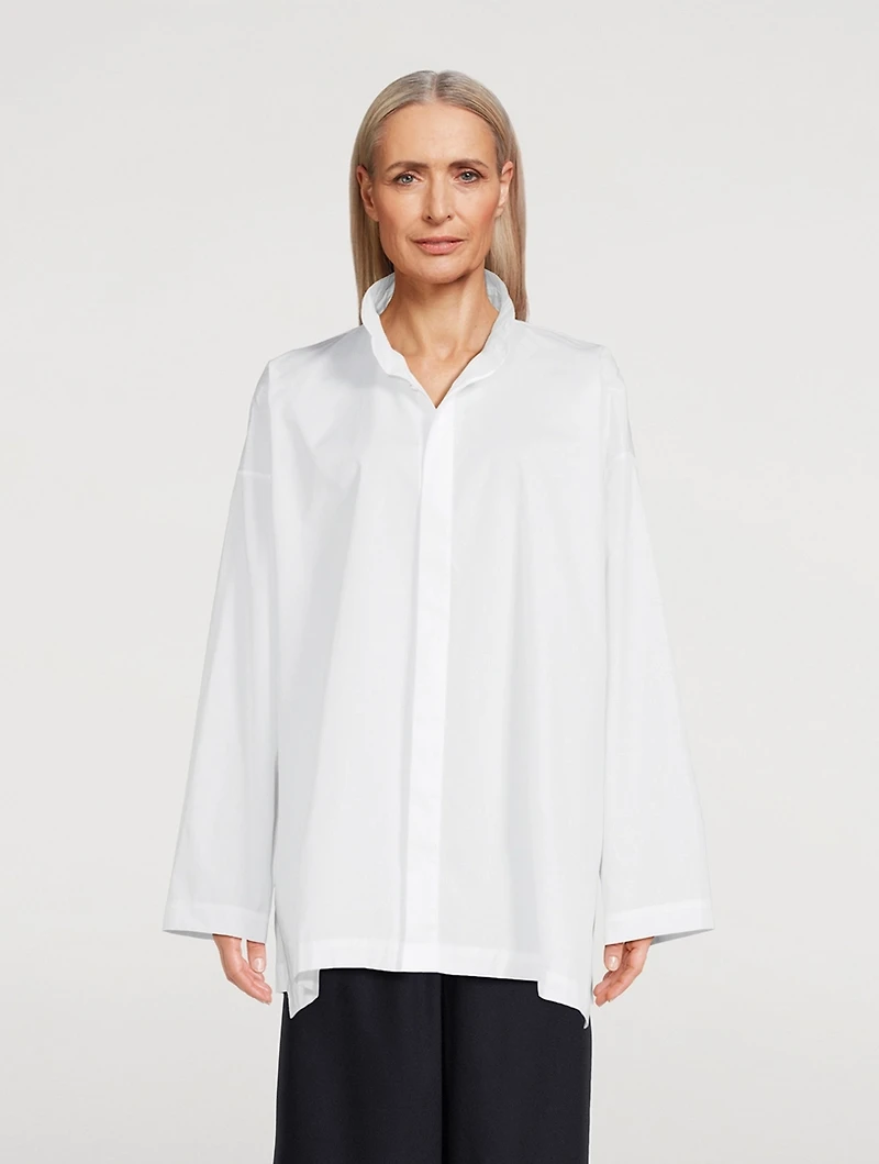 A-Line Poplin Shirt