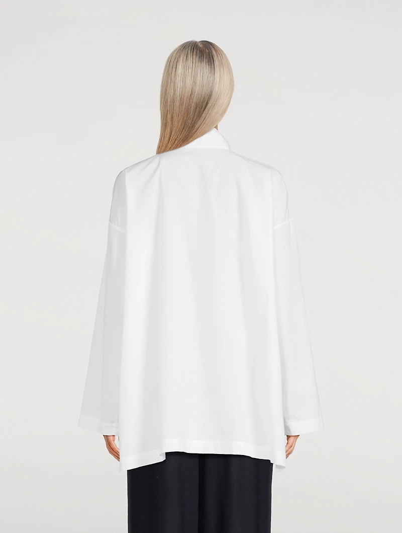 A-Line Poplin Shirt