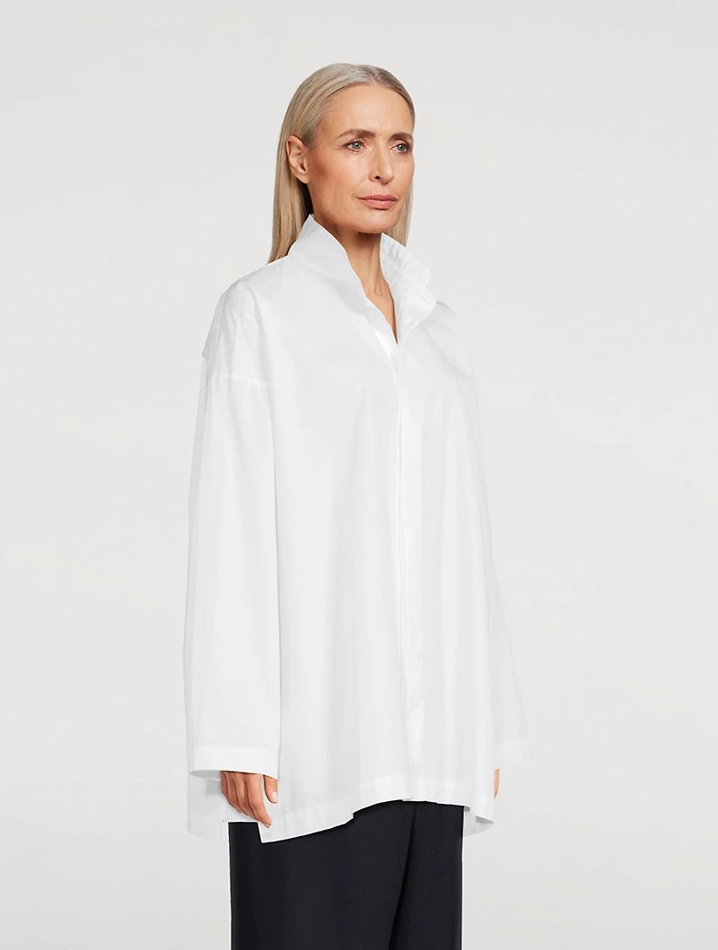 A-Line Poplin Shirt