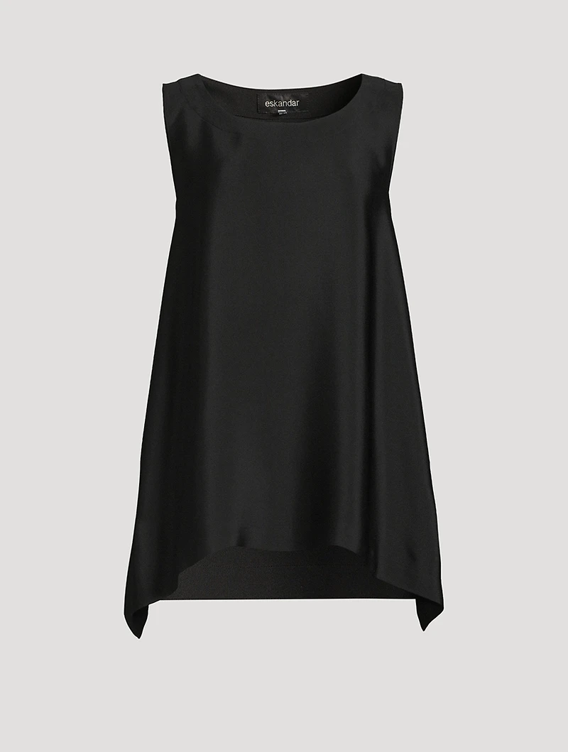 A-Line Silk Blouse