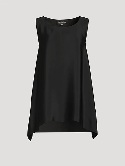 A-Line Silk Blouse