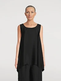 A-Line Silk Blouse