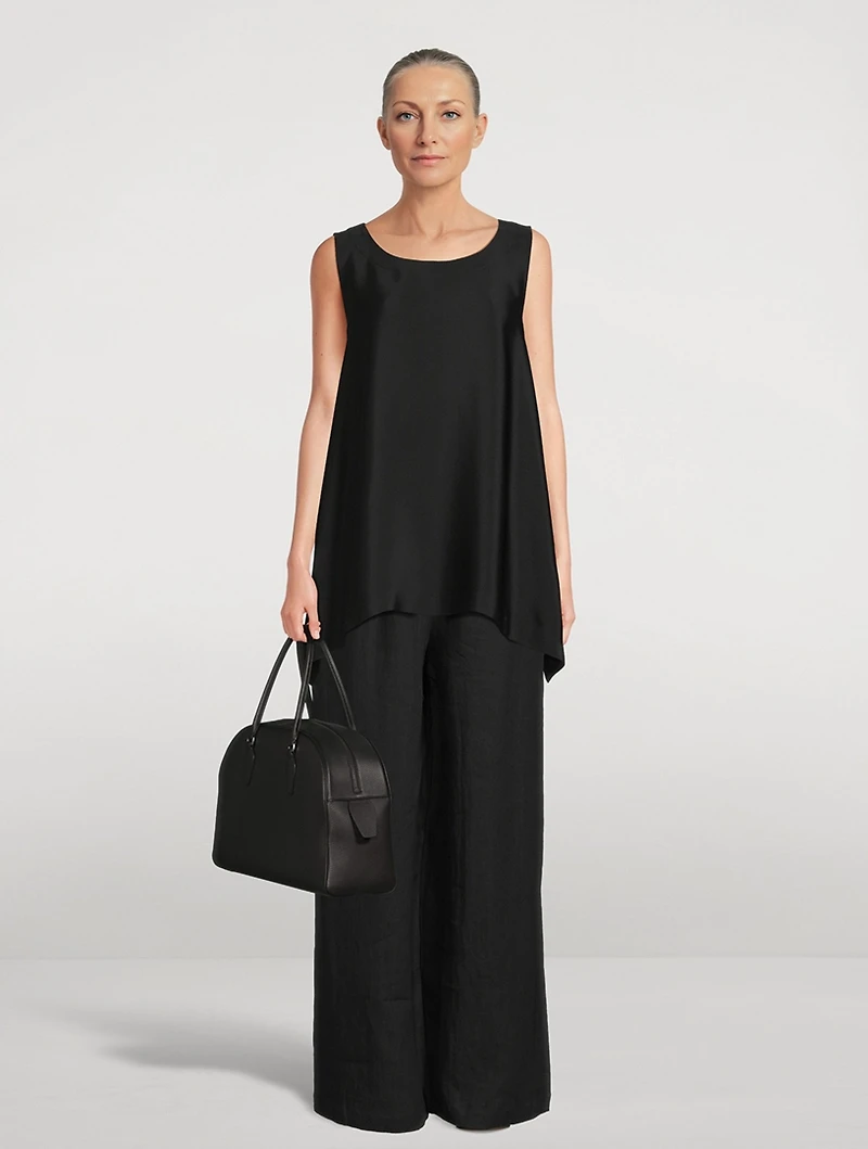 A-Line Silk Blouse