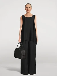 A-Line Silk Blouse