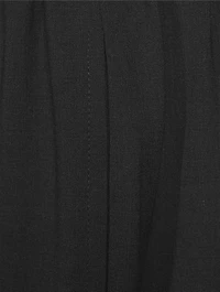 Cropped Wide-Leg Trousers
