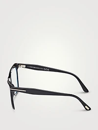 Cat Eye Optical Glasses With Blue Block Lenses
