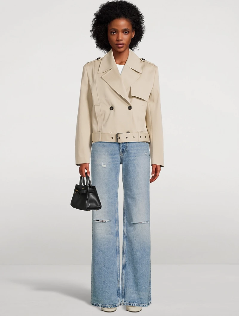 Greer Belted Trench Jacket