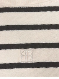 Mona Terry Dress Stripe Print