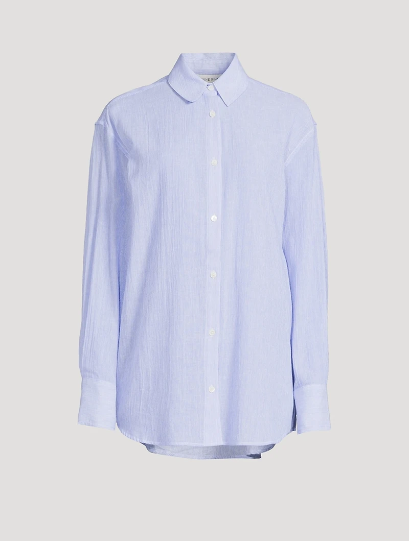 Plaza Shirt Stripe Print