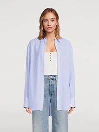 Plaza Shirt Stripe Print