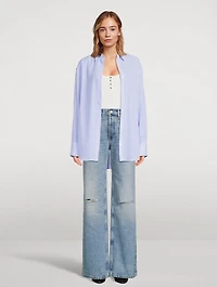 Plaza Shirt Stripe Print