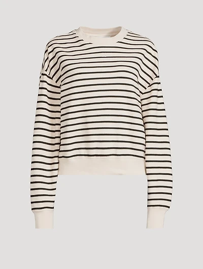 Dean Sweatshirt Stripe Print