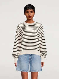 Dean Sweatshirt Stripe Print