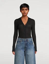Matheo Ribbed Cardigan