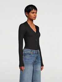 Matheo Ribbed Cardigan