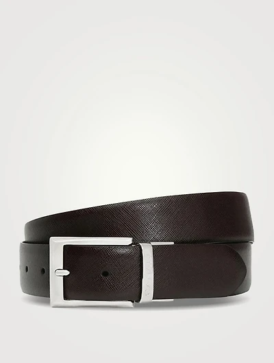 Leather Reversible Belt