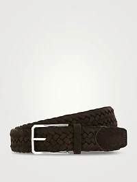 Suede Braided Belt