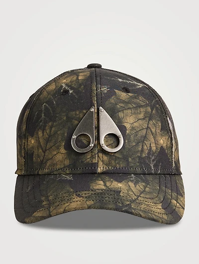 Icon Logo Baseball Cap In Camo Print