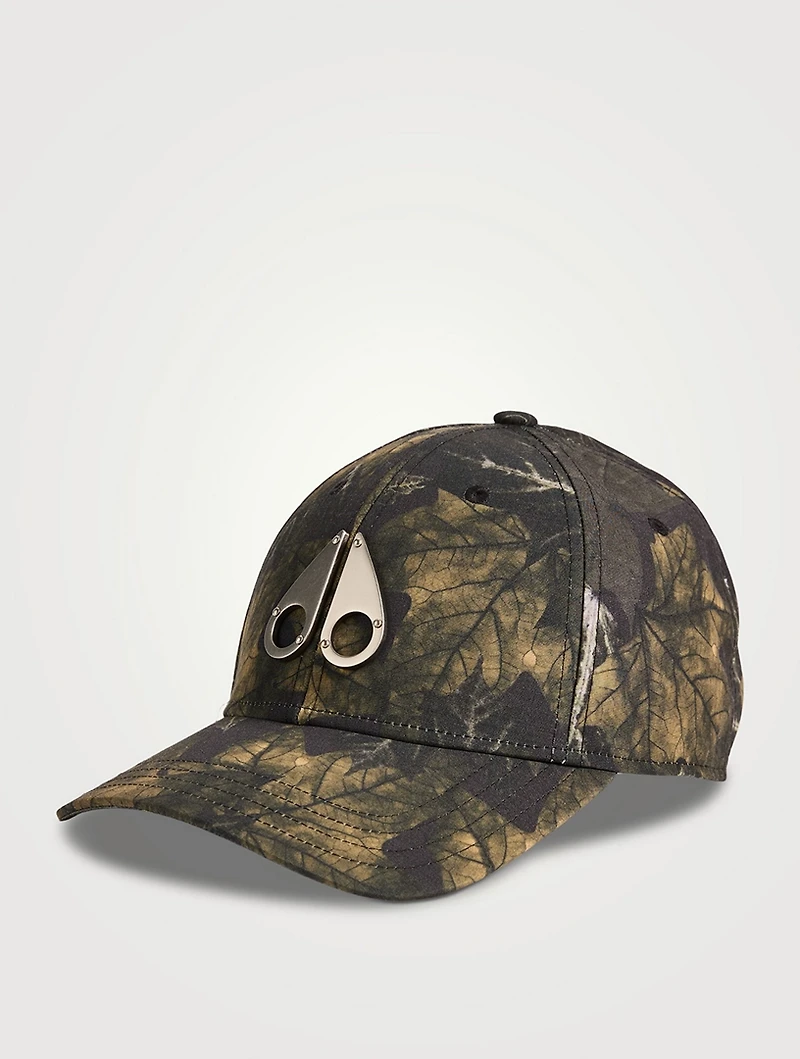 Icon Logo Baseball Cap In Camo Print