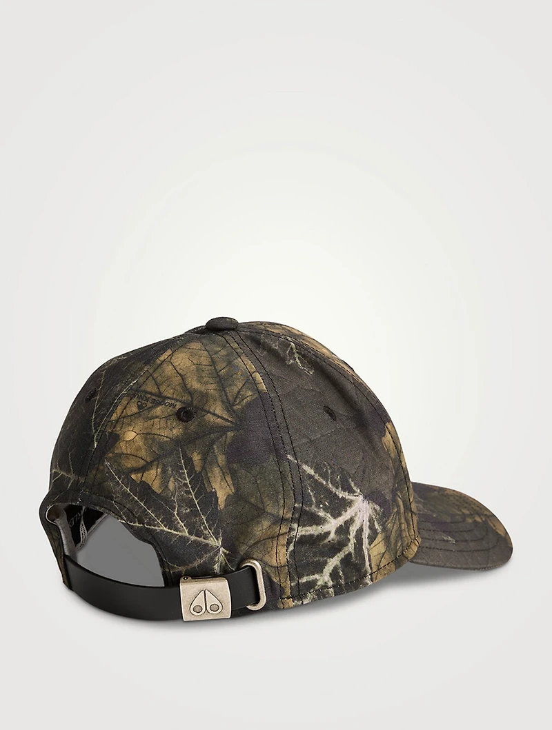Icon Logo Baseball Cap In Camo Print
