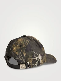 Icon Logo Baseball Cap In Camo Print