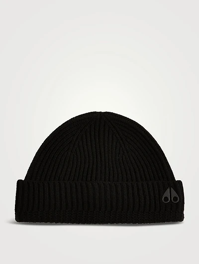Wool Ribbed Beanie
