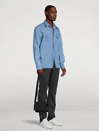 Nylon Messenger Bag