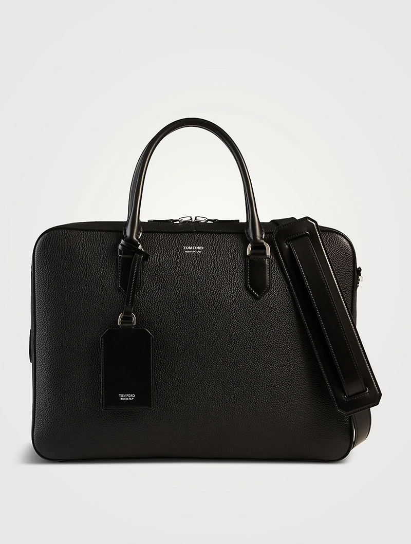 Grain Leather Elliot Briefcase