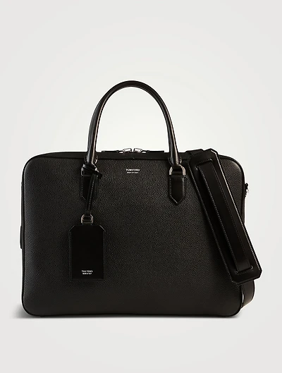 Grain Leather Elliot Briefcase