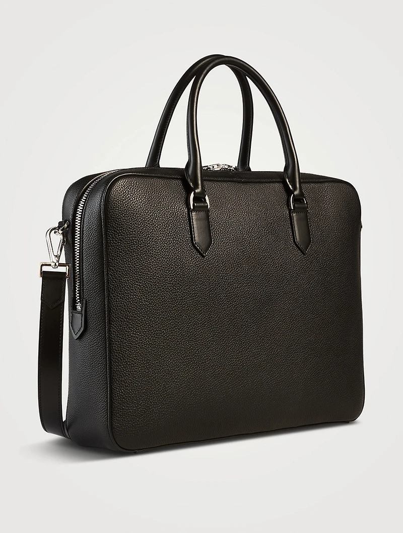 Grain Leather Elliot Briefcase