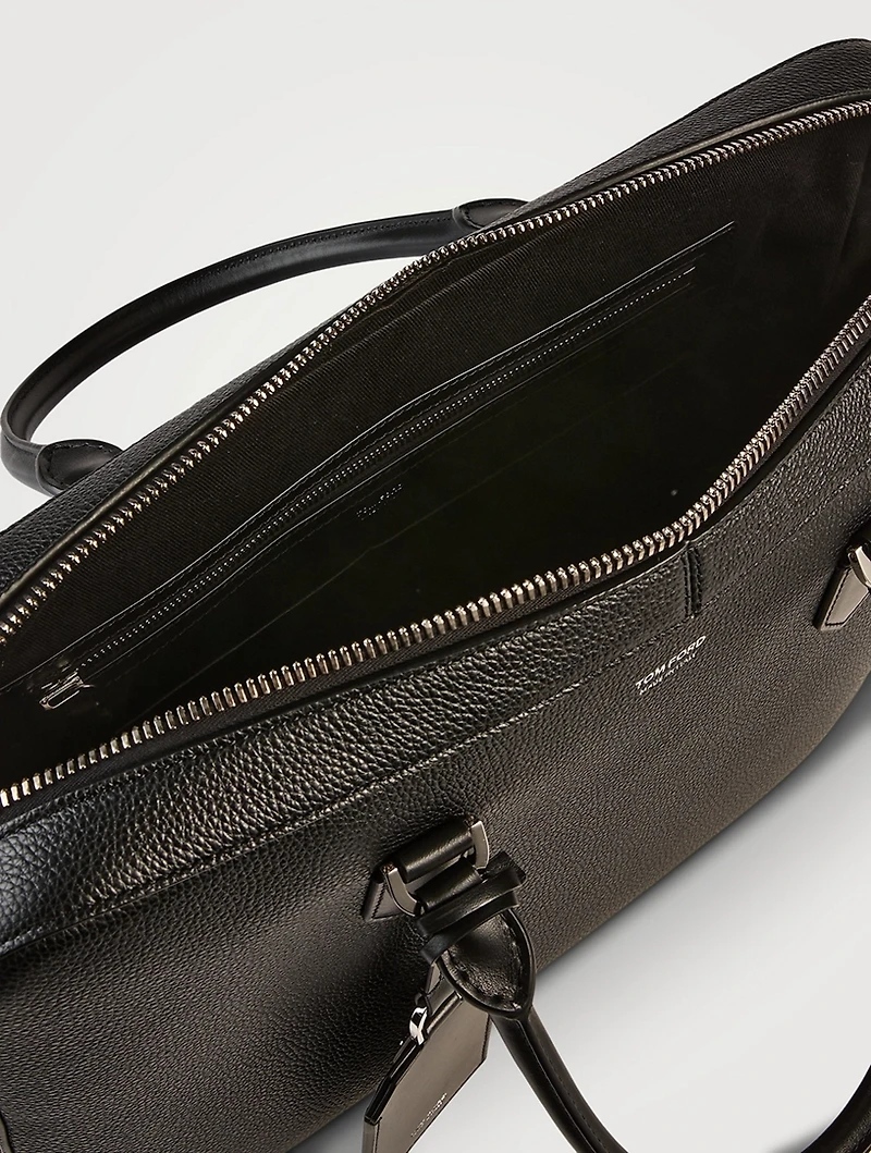 Grain Leather Elliot Briefcase