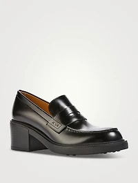 Leather Penny Loafers