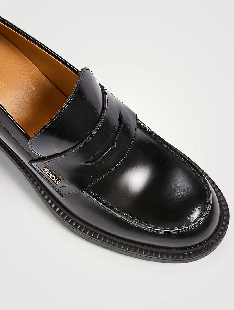 Leather Penny Loafers