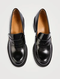 Leather Penny Loafers
