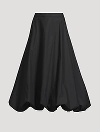 Aubrey Poplin Midi Skirt