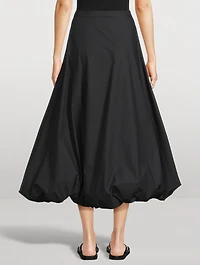 Aubrey Poplin Midi Skirt